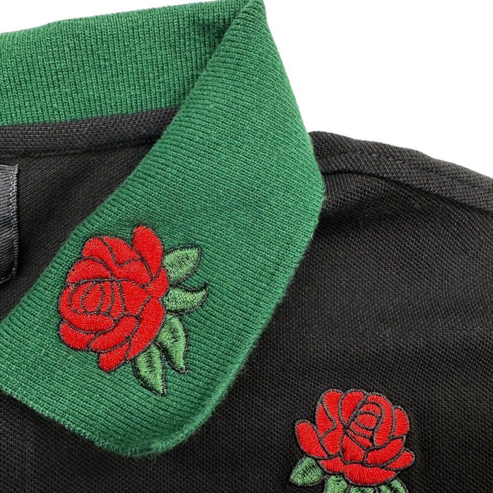 Damati Mini Roses Pique Polo (XL) - Picture 5 of 7
